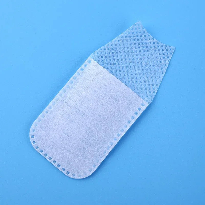 Clareamento Dentário Escova Dentária Up Finger Wipe Limpeza-(200Pcs)