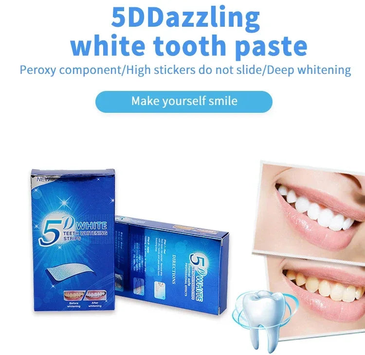 Adesivo de Clareamento Dental 5D White