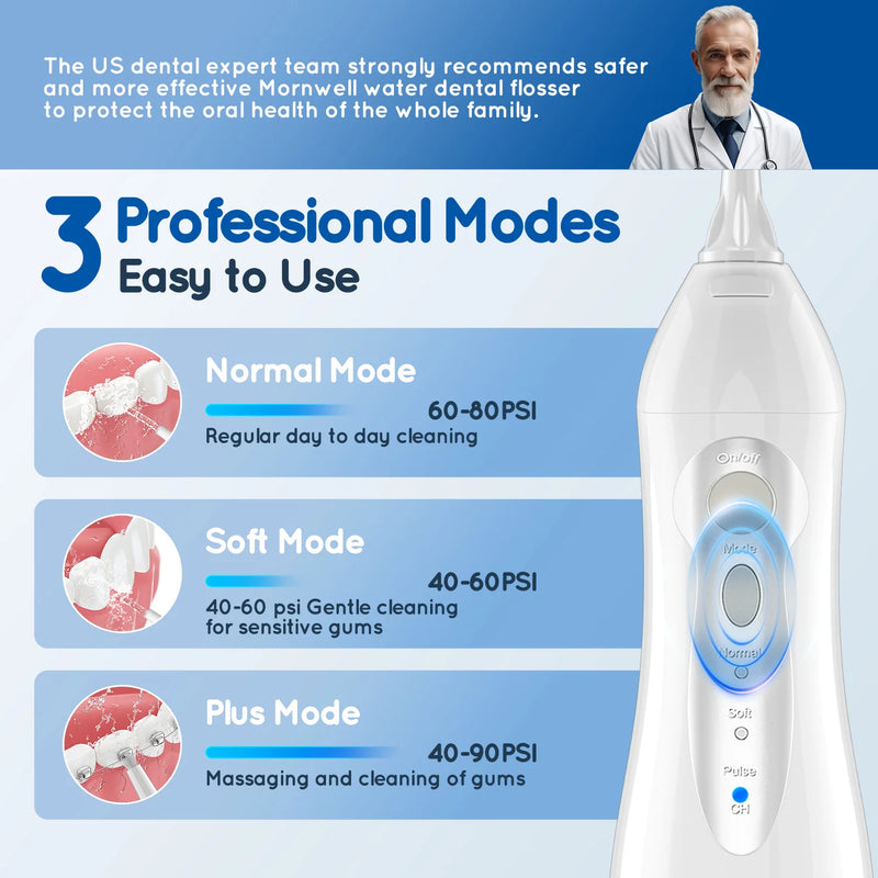 Irrigador Oral para Limpeza Bucal - CleanJet