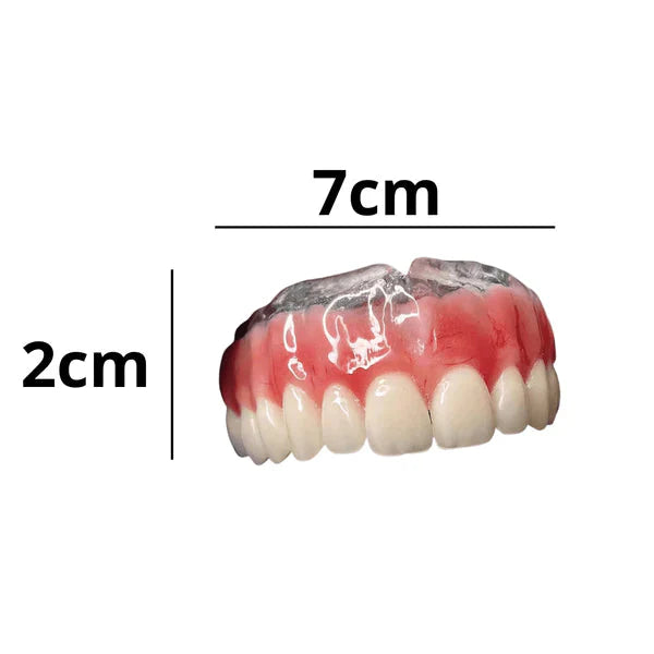 Dentadura de Silicone FIX | Ajustavel e Adaptativa +(BRINDE EXCLUSIVO)